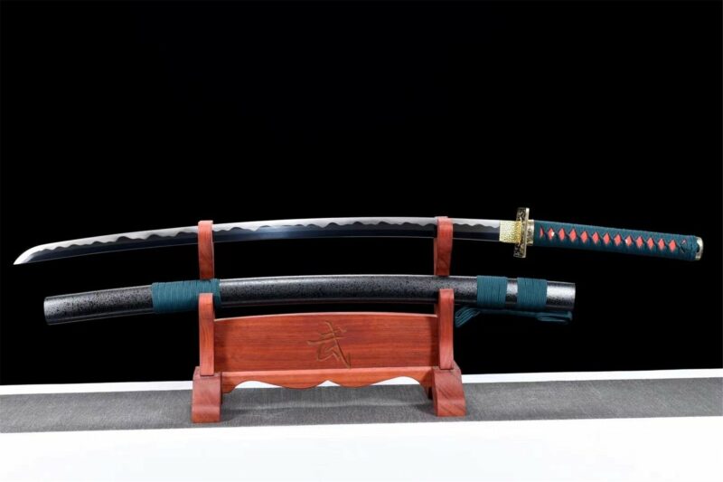 Épée D’anime One Piece Kyoshiro Épée De Samouraï Japonais Katana D’anime Fait à La Main Acier à Haute Teneur En Manganèse Full Tang