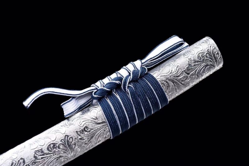 Akizuki Katana Épée De Samouraï Japonais Véritable Katana Sabre Fait Main Acier à Ressort Haute Performance Sabre Longquan