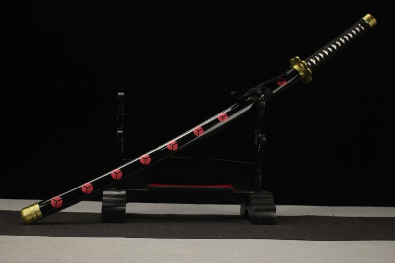 Épée Noire Shusui One Piece Version Anime Katana Épée De Samouraï Janpanese Acier à Haute Teneur En Carbone Épée Longquan