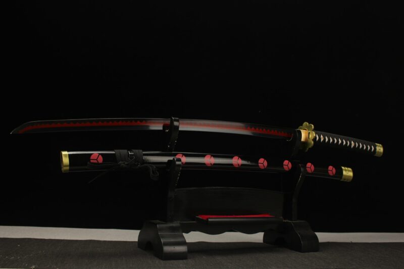 Épée Noire Shusui One Piece Version Anime Katana Épée De Samouraï Janpanese Acier à Haute Teneur En Carbone Épée Longquan