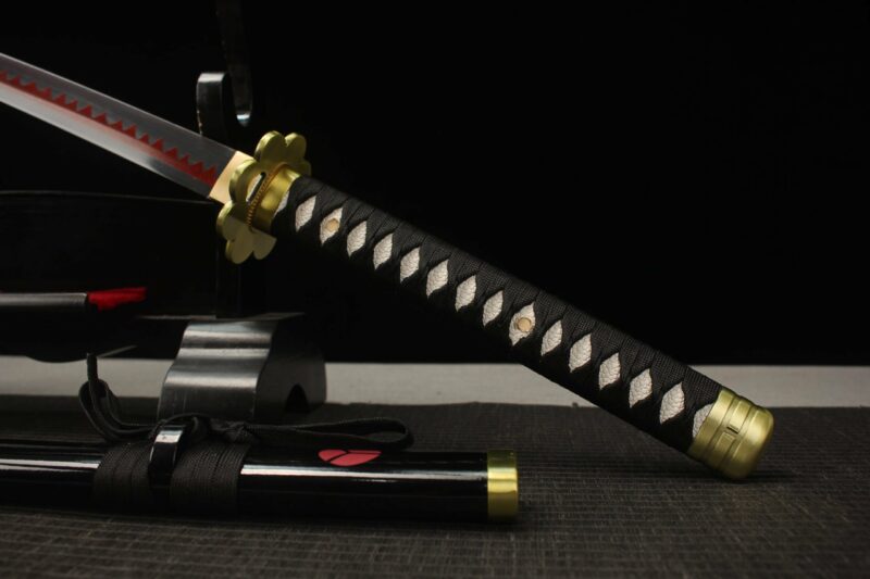 Épée Noire Shusui One Piece Version Anime Katana Épée De Samouraï Janpanese Acier à Haute Teneur En Carbone Épée Longquan