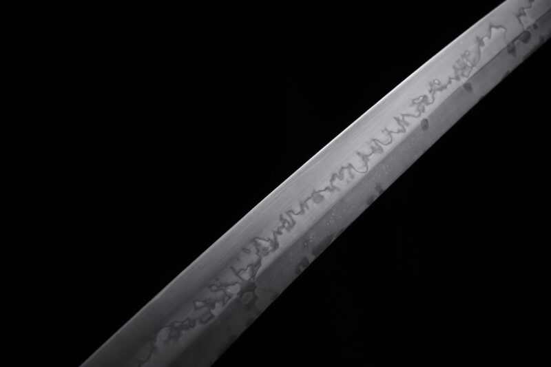 Katana Furano (acier T10 & Véritable Hamon “flamme”)