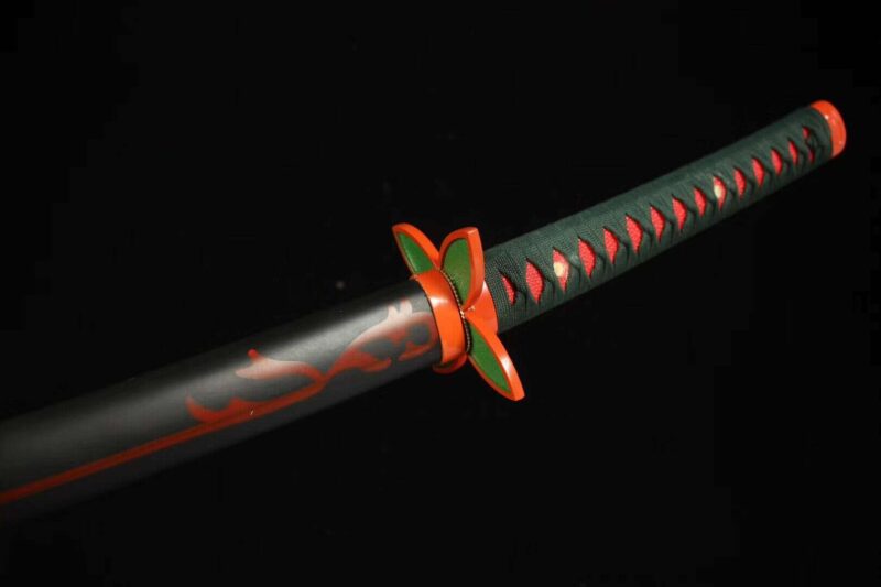 Sabre De Samouraï Tueur De Démon Kochou Shinobu Katana Tue Le Diable Acier Au Manganèse Sabre Longquan