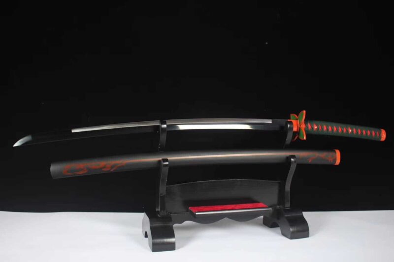 Sabre De Samouraï Tueur De Démon Kochou Shinobu Katana Tue Le Diable Acier Au Manganèse Sabre Longquan