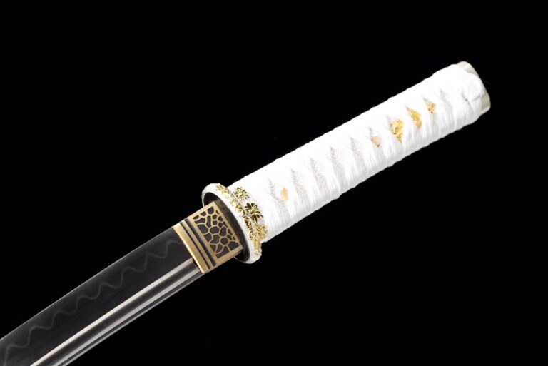 Wakizashi Tamana (acier T10 & Véritable Hamon)