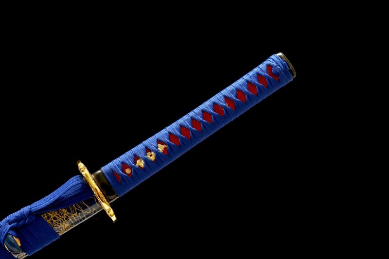 Katana Fukagawa (acier Damas Bleu)