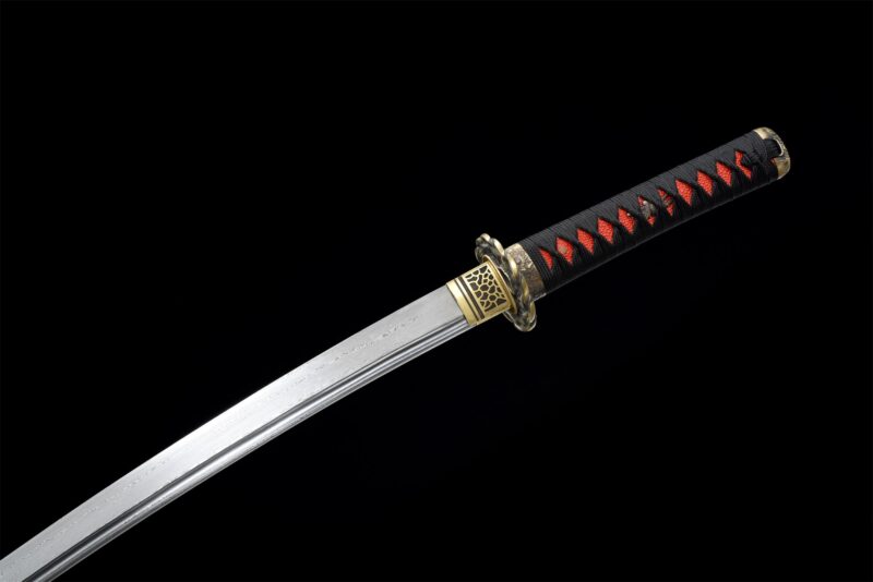 Wakizashi Maizuru (acier Damas)