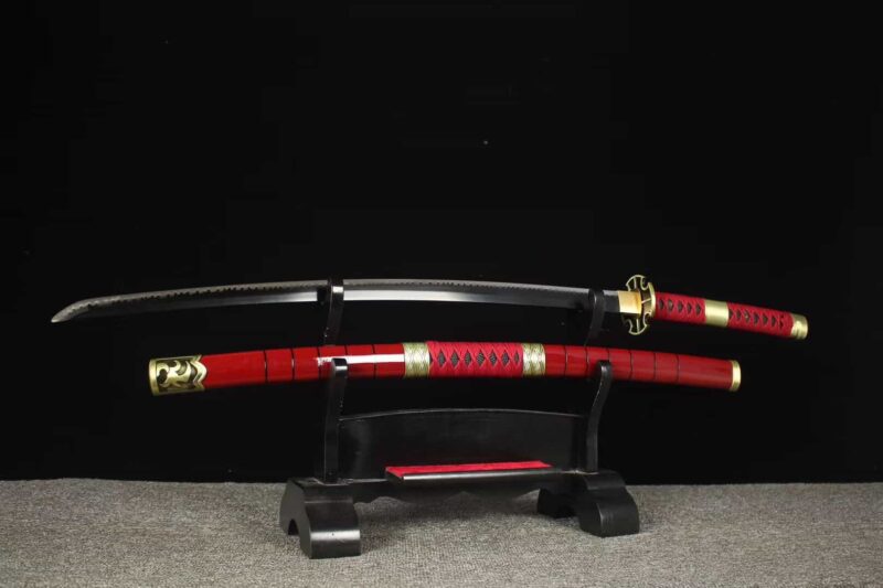 Sandai Kitetsu Version Anime Katana Sabre De Samouraï Janpanais Acier à Haute Teneur En Carbone Sabre Longquan